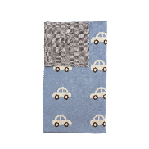 Mudpie- Car Knit Blanket #11000284