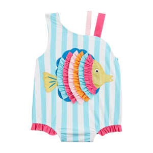 Mudpie-Glitter Fish Swimsuit #11020194