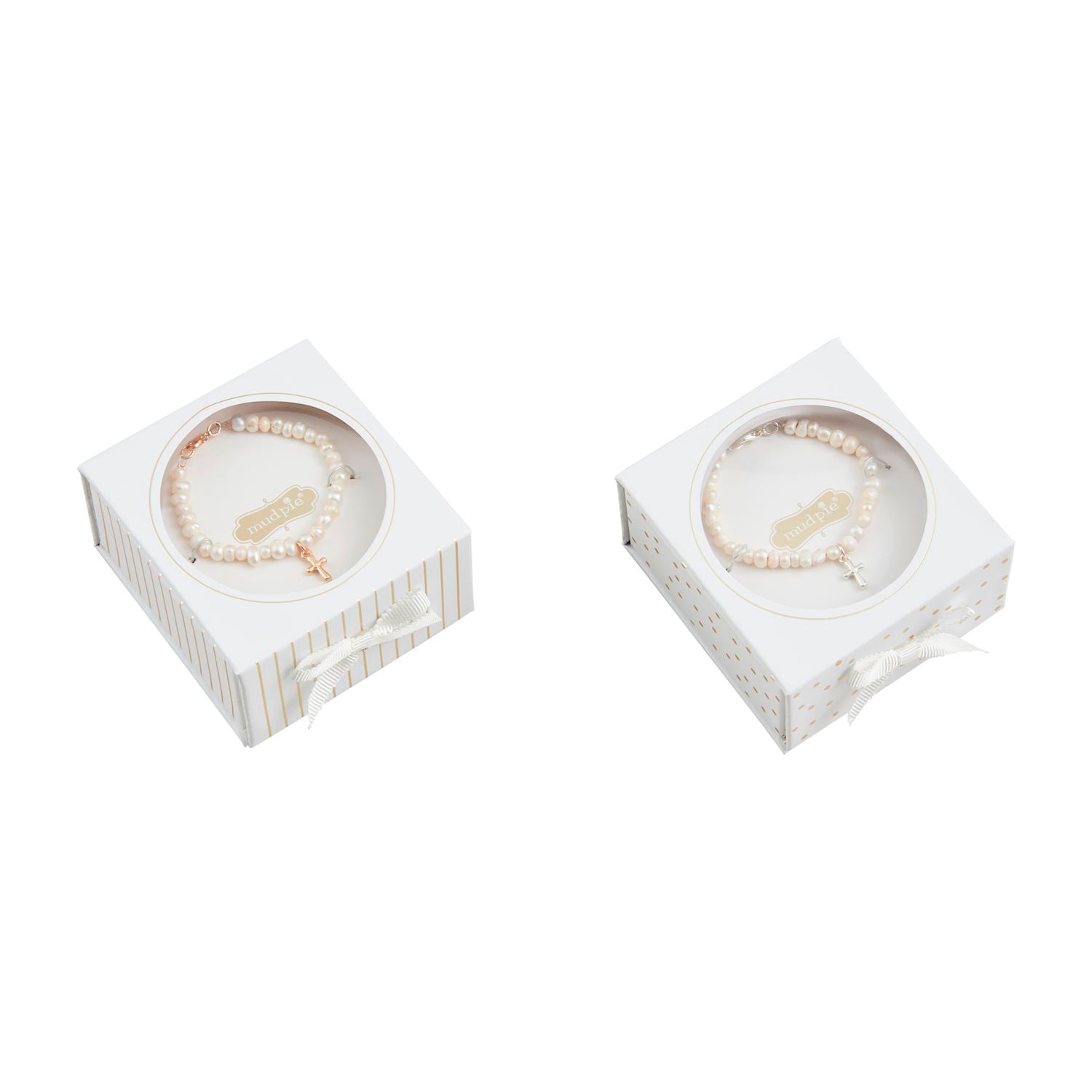 Mudpie Boxed Cross Bracelet 