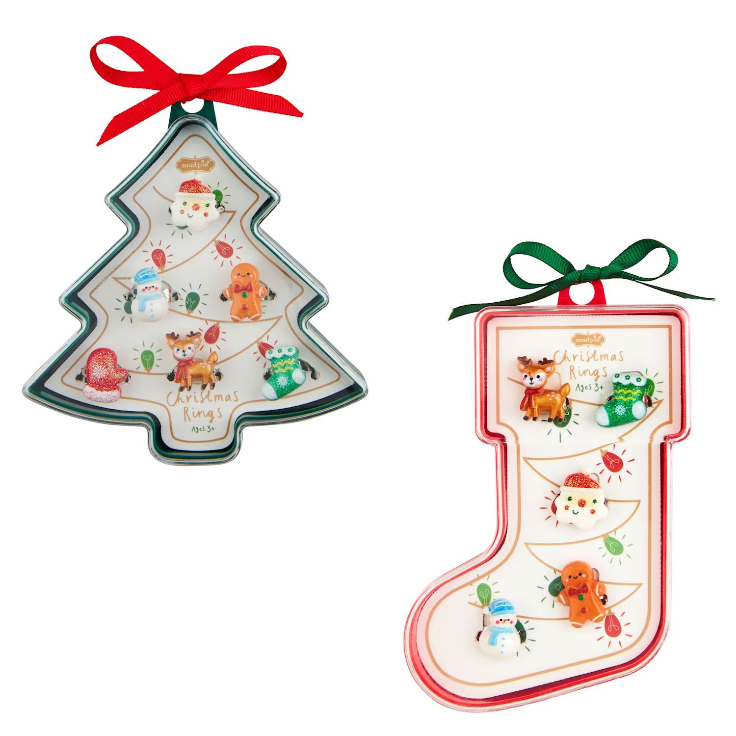 Mudpie- Christmas Dress-Up Ring Sets #11210012