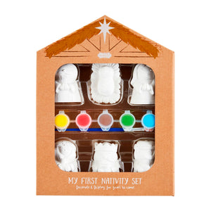 Mudpie- Paint Your Own Nativity Set #11620039