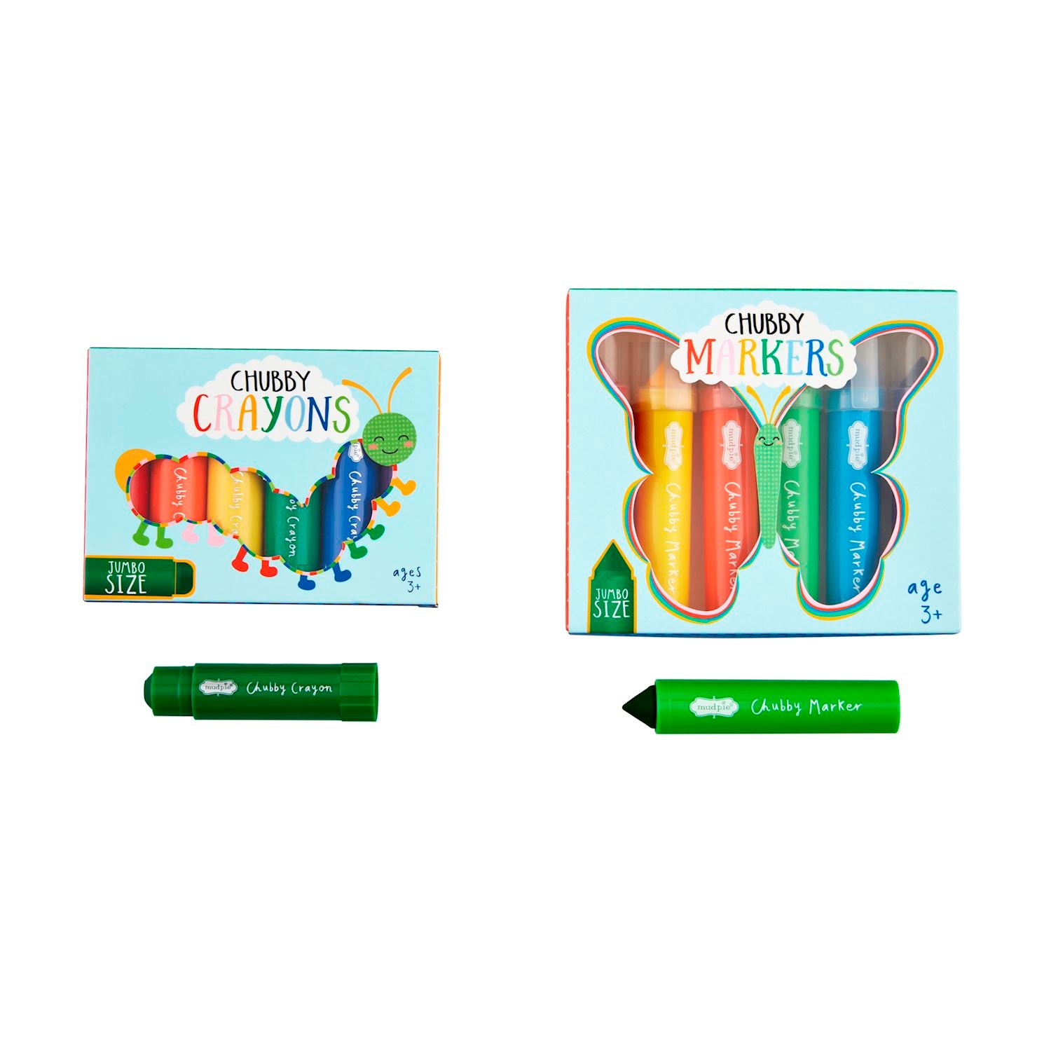 Mudpie- Jumbo Crayon & Marker Sets 