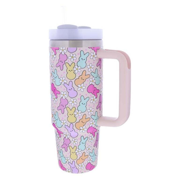 Jane Marie- Peep This 30 Oz. Tumbler With Straw and Handle