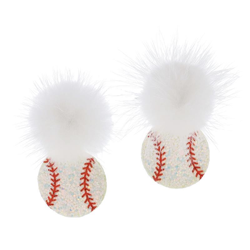 Jane Marie - Baseball Earrings