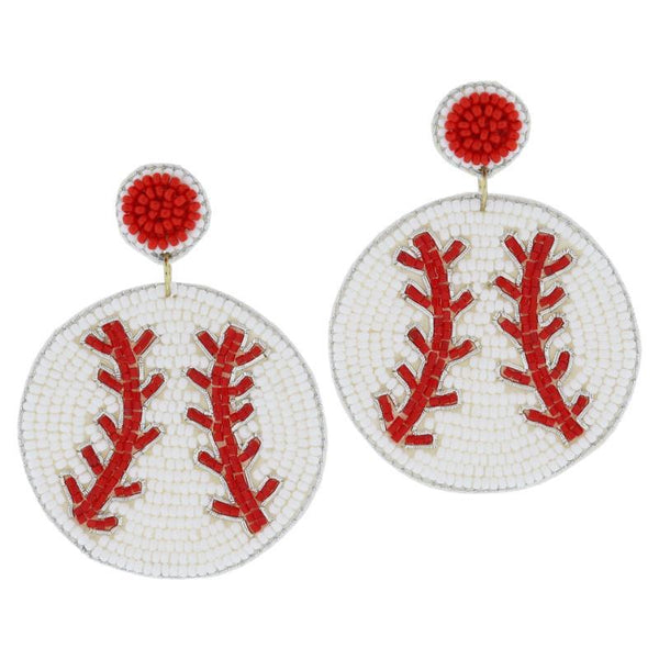 Jane Marie - Baseball Earrings