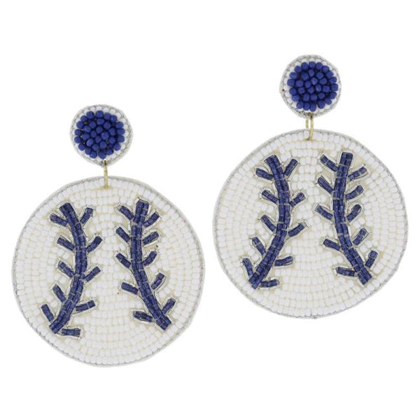 Jane Marie - Baseball Earrings