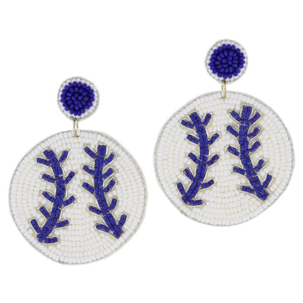 Jane Marie - Baseball Earrings