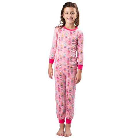 Jane Marie Kids Whimsy Nutcracker Jammie Jogger Pant Set