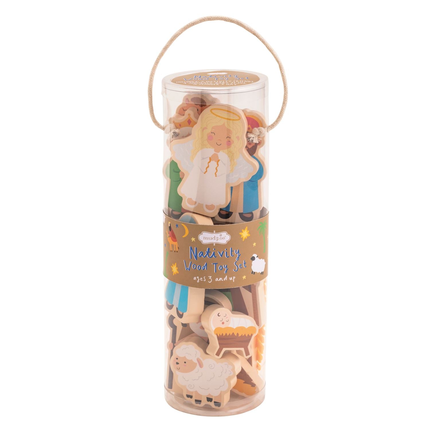 Mudpie- Nativity Wood Toy Set 
