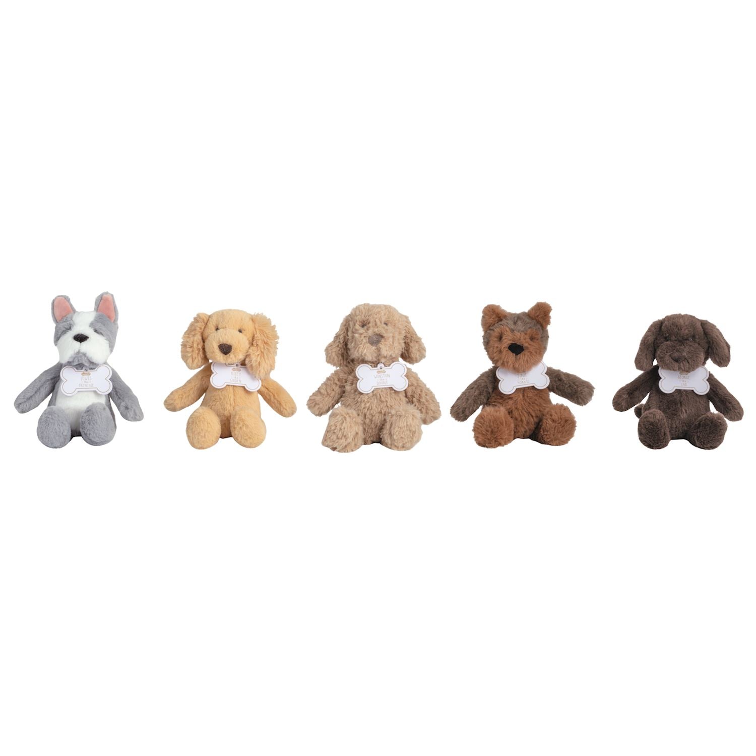 Mudpie- Mini Dog Breed Plush Pals 