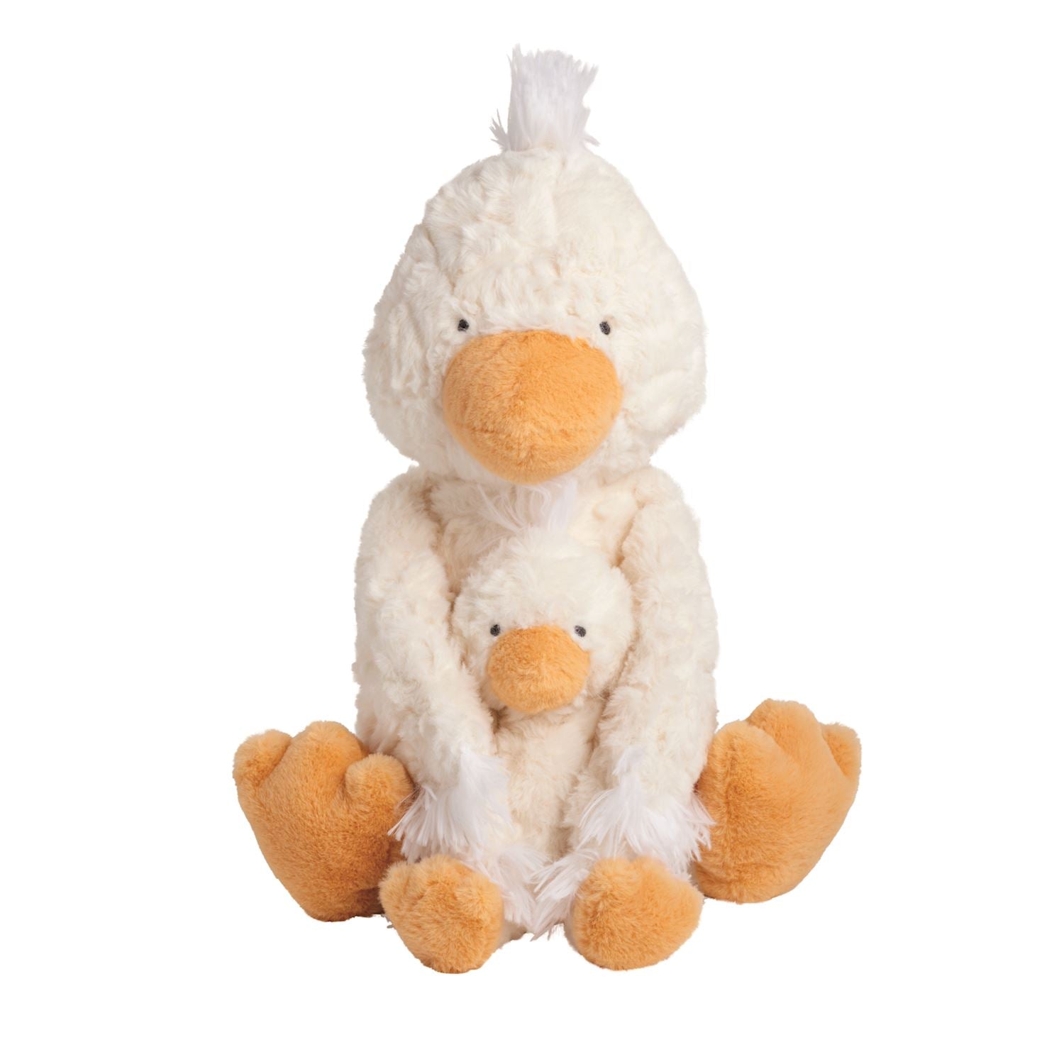 Mudpie- Mama & Baby Duck Plush Set 