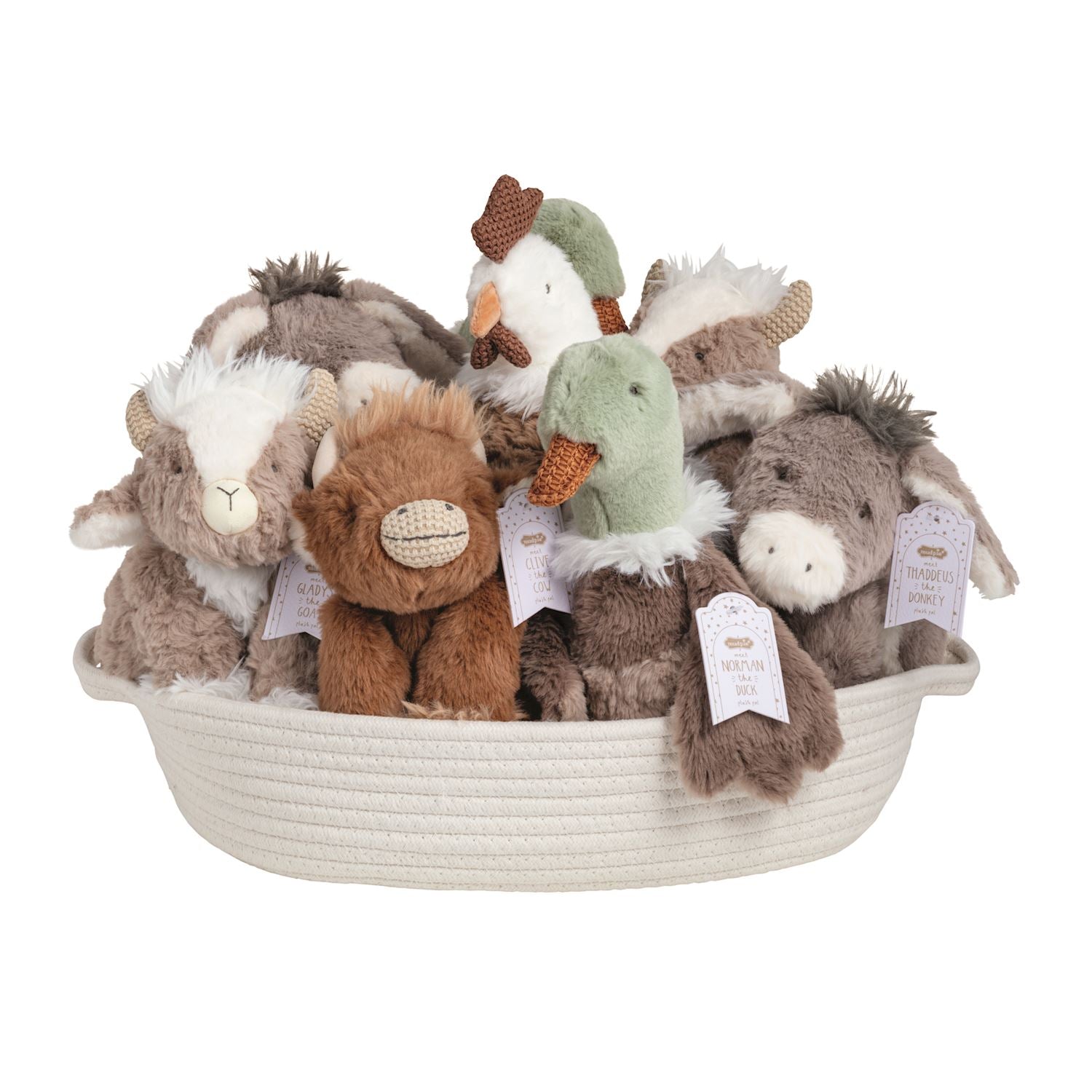 Mudpie- Barnyard Plush Pals 
