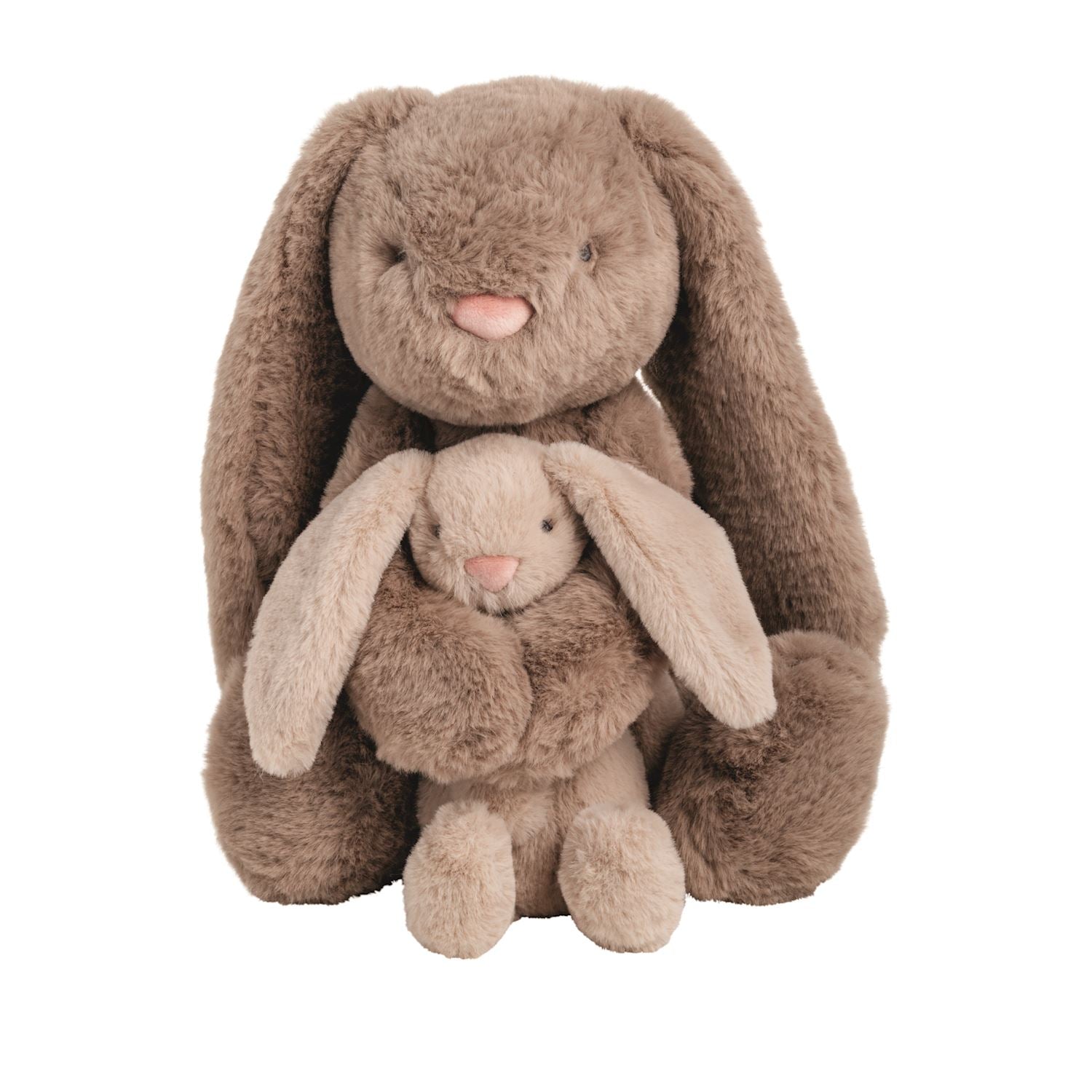 Mudpie- Mama & Baby Bunny Plush Set 