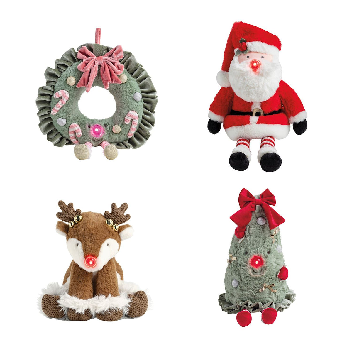 Mudpie- Light-Up Christmas Plush Pals 