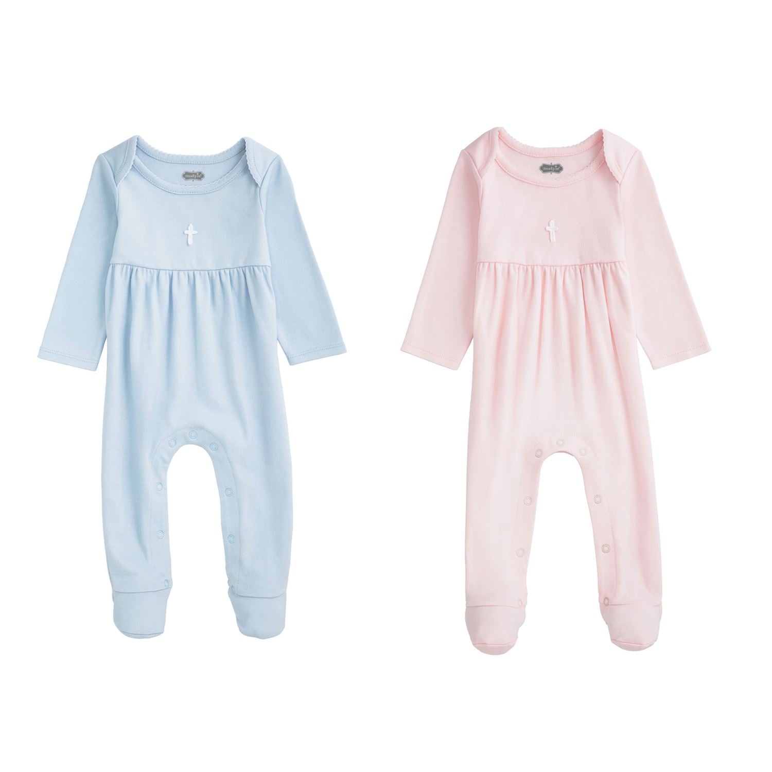 Mudpie Crochet Cross Sleeper In Pink 