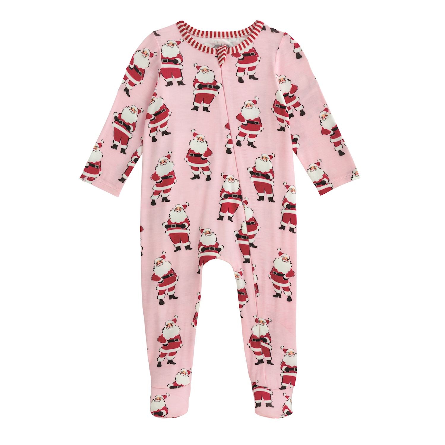 Mudpie- Pink Glow Santa Sleeper 