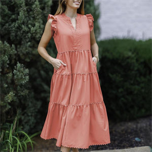 Mary Square- Dress Kari Coral