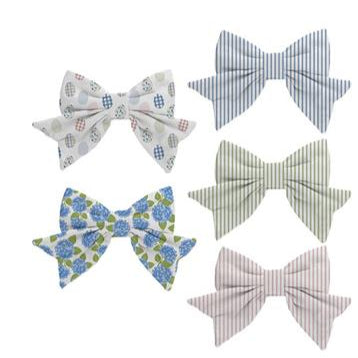 Mary Square- Fabric Magnetic Bow