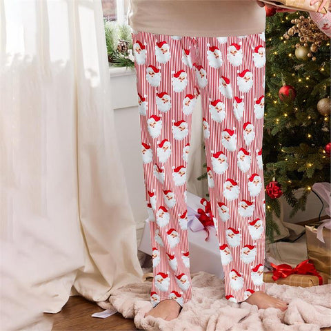 Mary Square Men's Santa Baby Red Pants