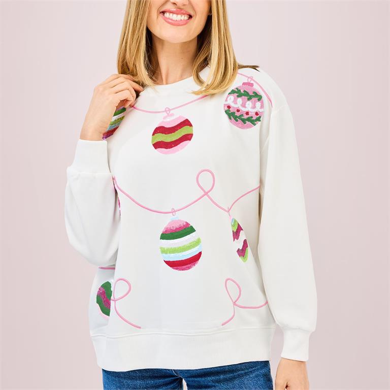 Mary Square- Sweatshirt Sarah Ornaments
