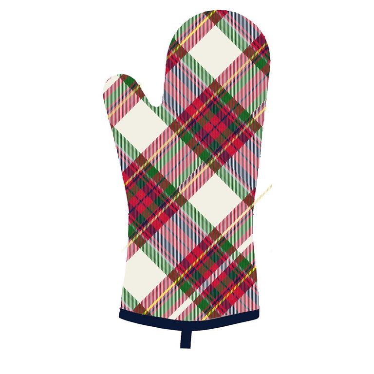 Mary Square Christmas Oven Mits