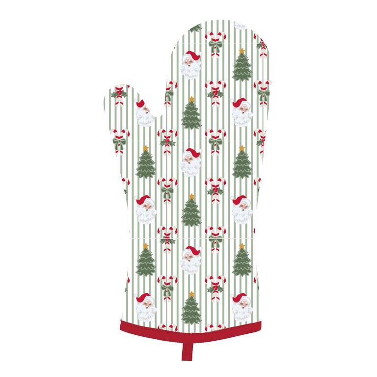 Mary Square Christmas Oven Mits