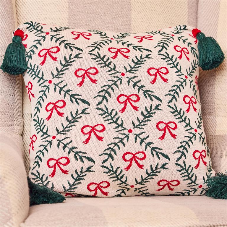 Mary Square Christmas Pillows In Store Only
