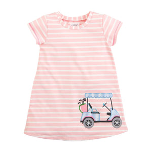 Mudpie-Pink Golf T-Shirt Dress #15000238