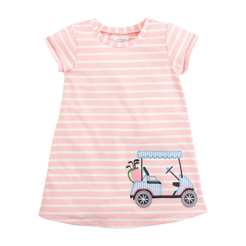 Mudpie-Pink Golf T-Shirt Dress #15000238