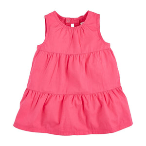 Mudpie Mini Pink Becker Bow Dress #15000244