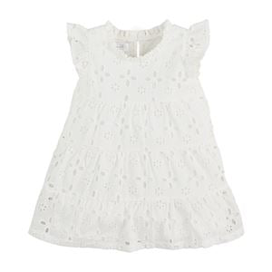 Mudpie- White Mini Lula Eyelet Dress #15000246