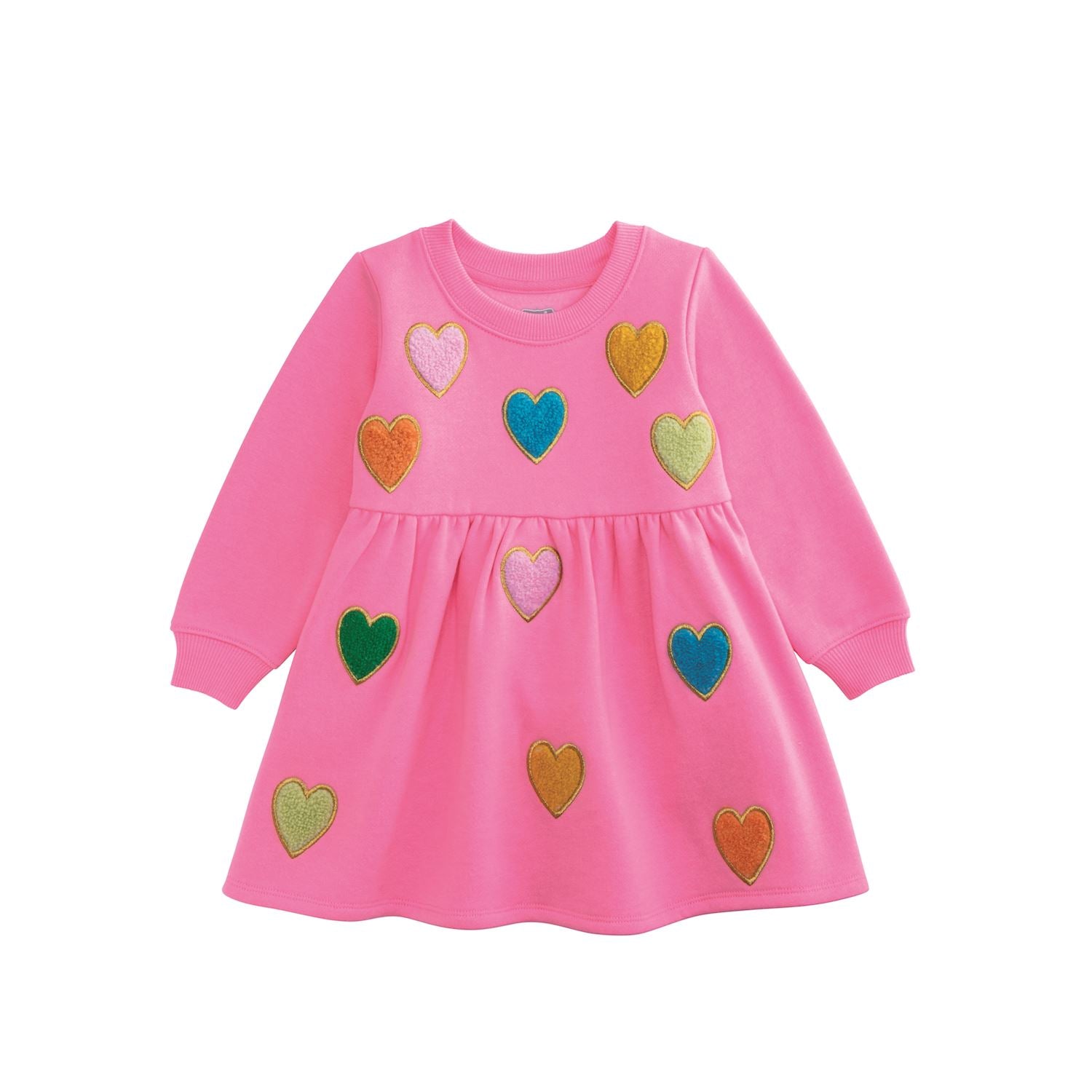 Mudpie- Heart Sweatshirt Dress 