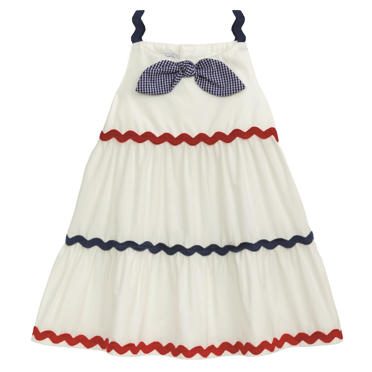 Mudpie Tiered Ric Rac Dress 