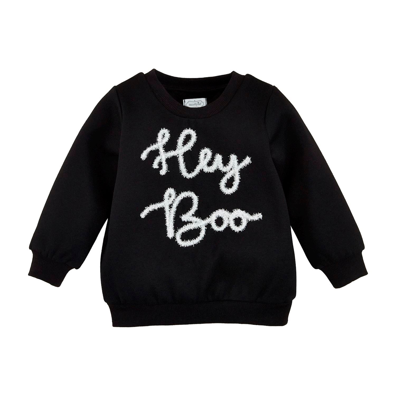 Mudpie- Hey Boo Sweatshirt #15100233