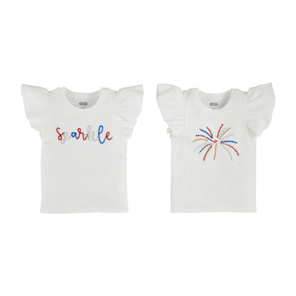 Mudpie 4th Of July Tinsel Shirt 