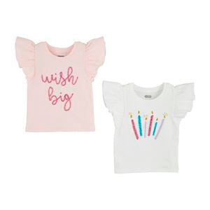 Mudpie- Big Girl Birthday Tees 