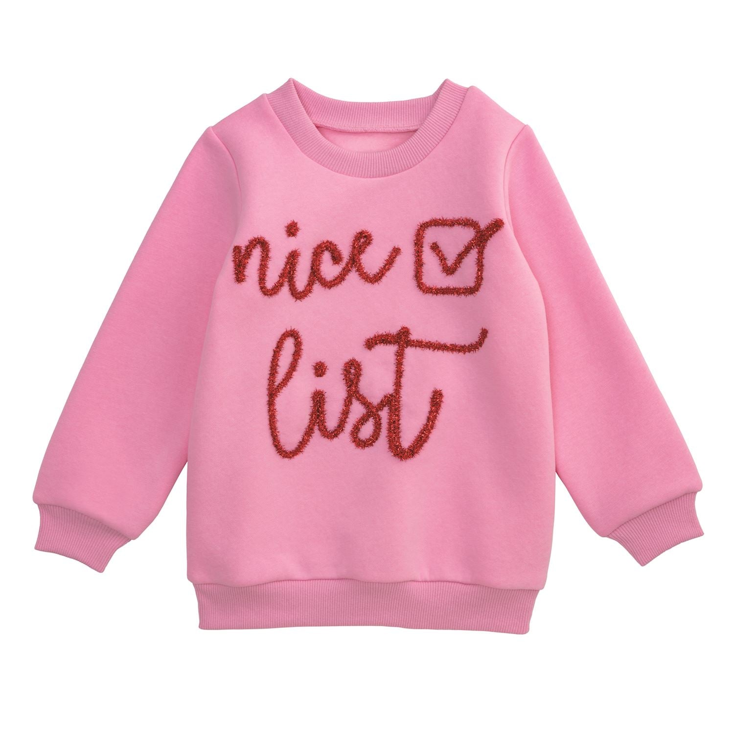 Mudpie- Nice List Sweatshirt 