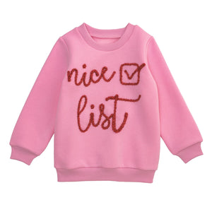 Mudpie- Nice List Sweatshirt #15100266
