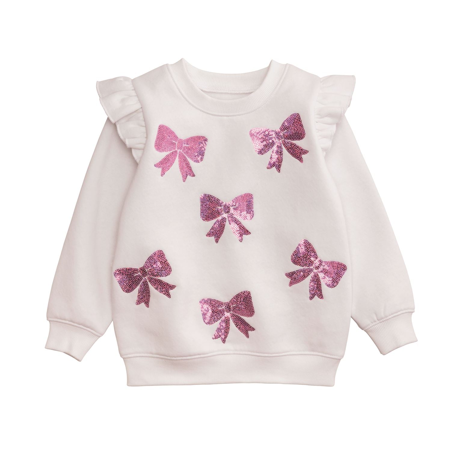 Mudpie- Bow Sequin Sweatshirt #15100297