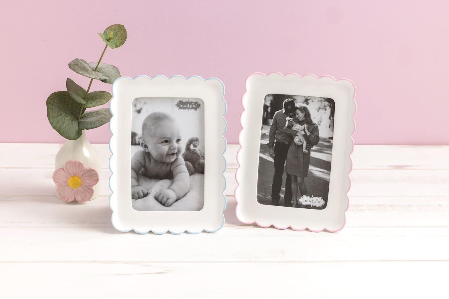 Mudpie Scalloped Frame 