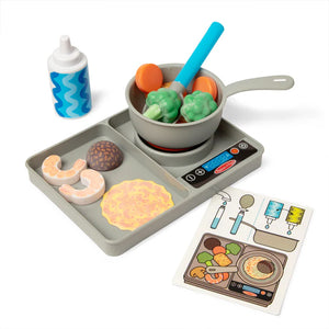 Melissa & Doug- Simmer & Stir Stovetop Play Set with Water WOW! Color Reveal