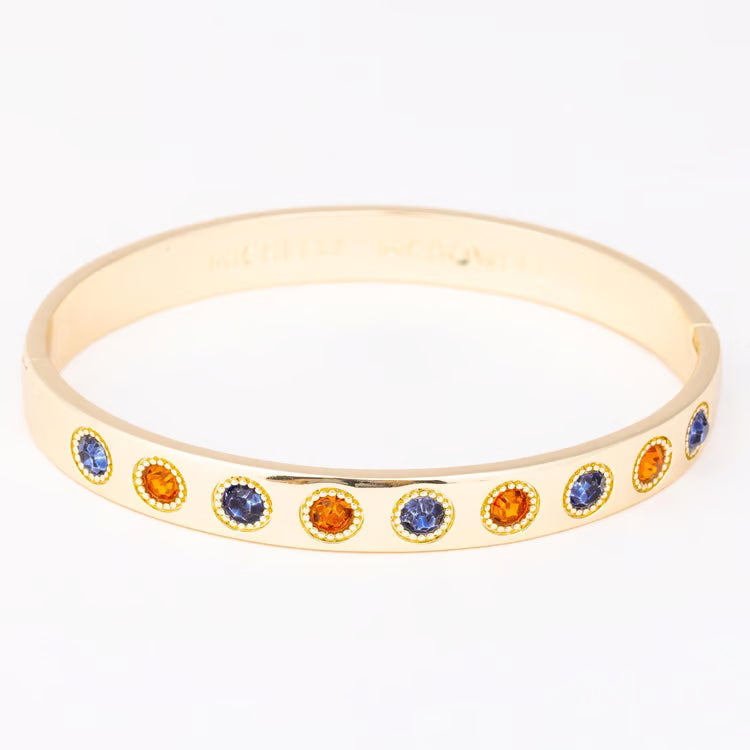 Michelle McDowell- Bracelet Kelly Navy & Orange