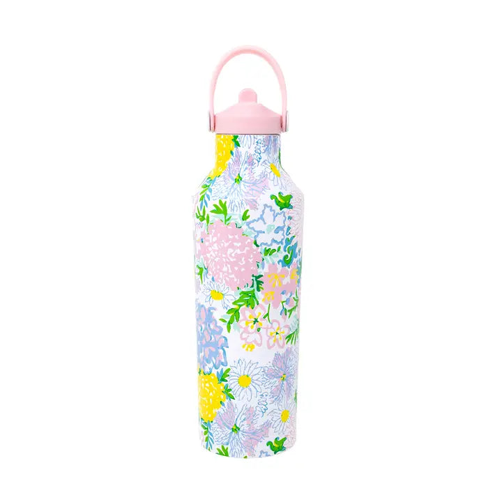Stainless Steel Water Bottle, Lilly Garden Home