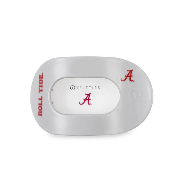 Flat Round Hair Clip | Medium | Roll Tide!