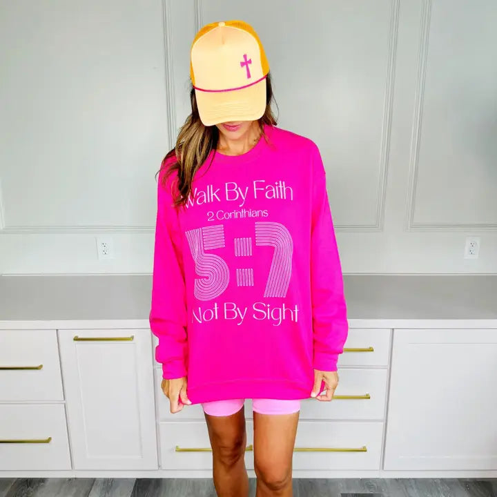 Walk By Faith Sweatshirt *FINAL SALE*