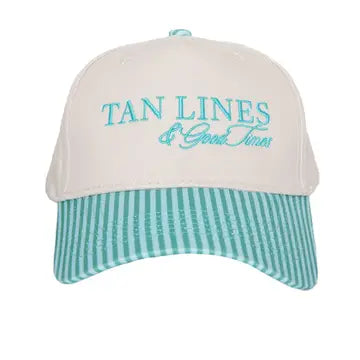 Katydid Sky Blue Tan Lines & Good Times Trucker Hats