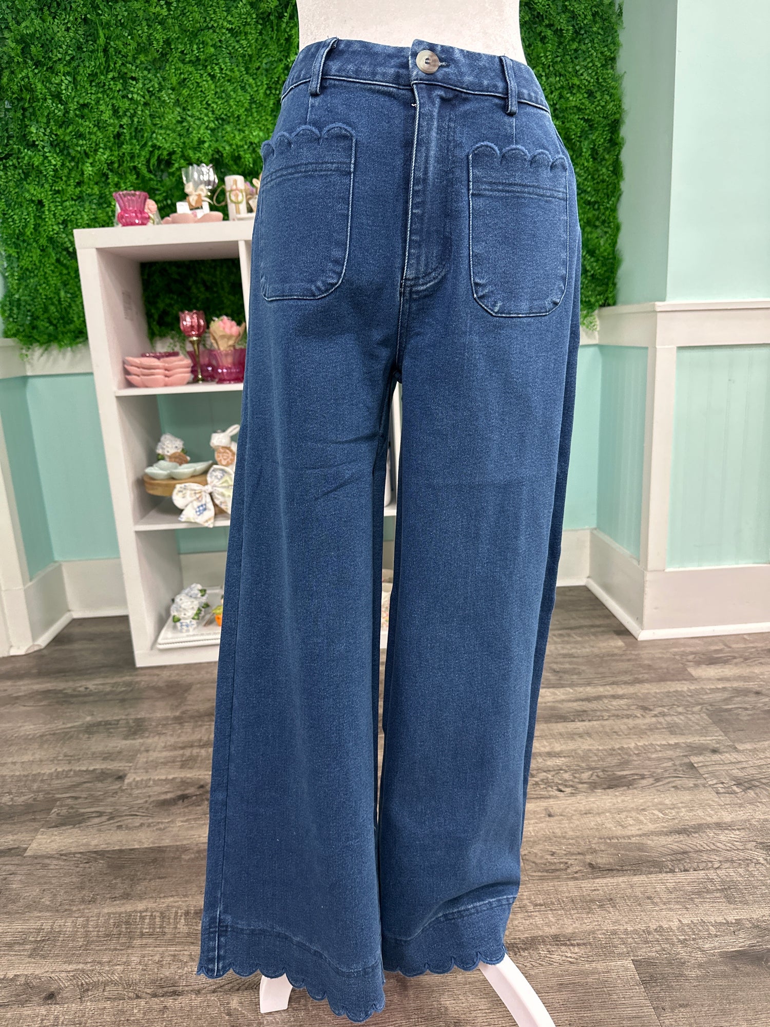 Entro Pants In Denim