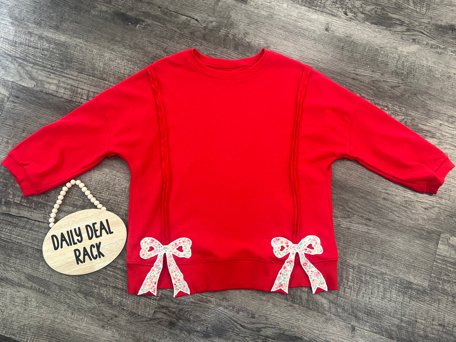 Barefoot Side Bow Pullover *FINAL SALE*