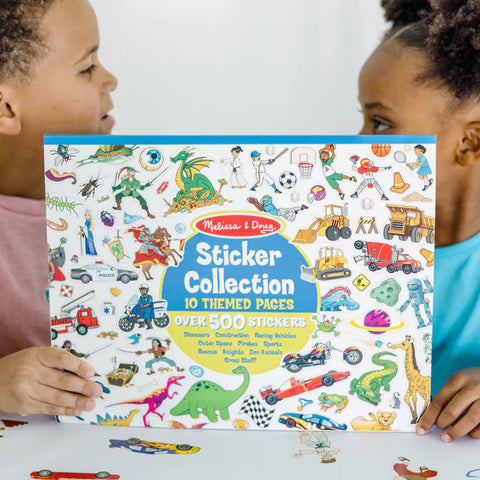 Melissa & Doug- Sticker Collection - Dinosaurs, Vehicles, Space, and More