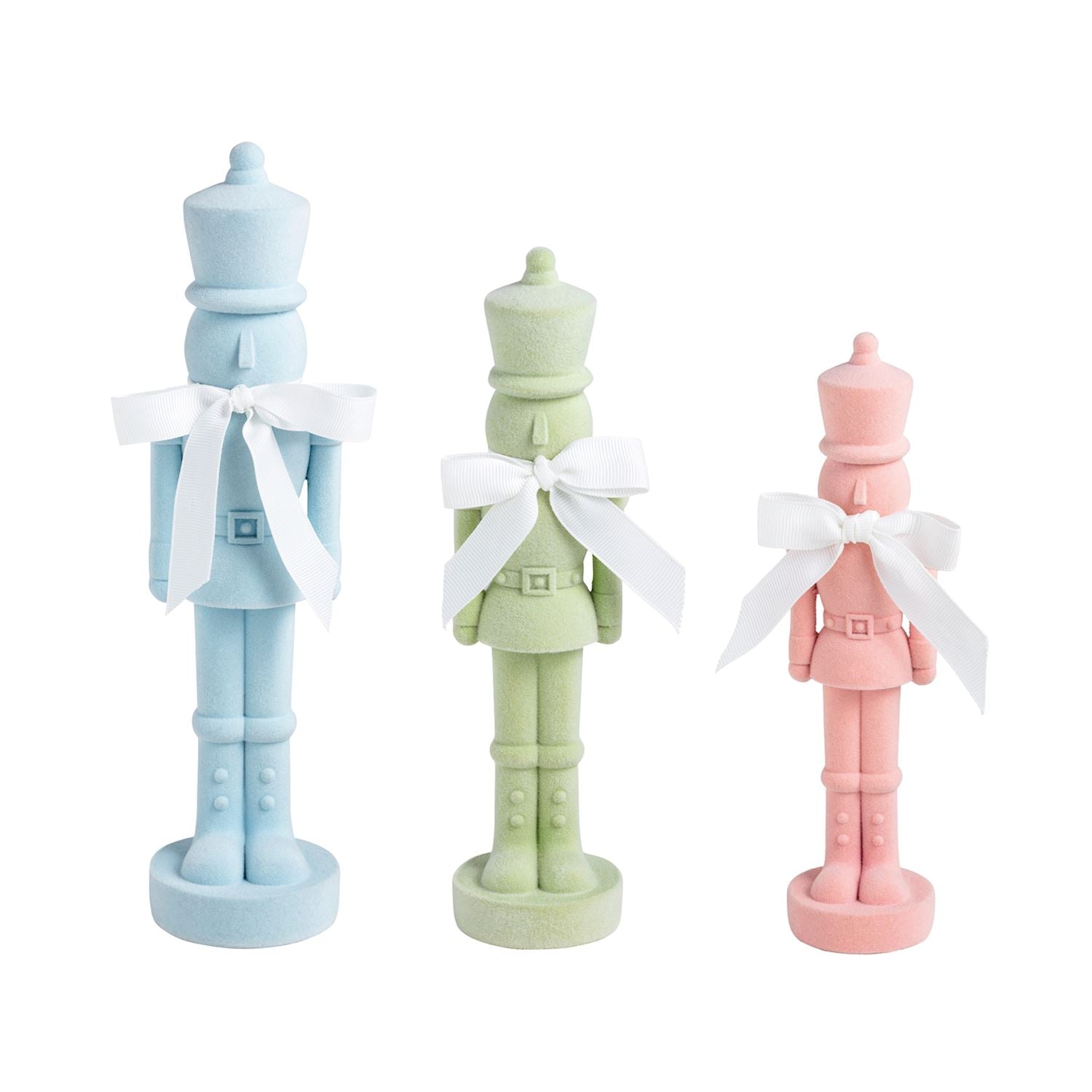 Mudpie- Flocked Nutcracker Sitters 